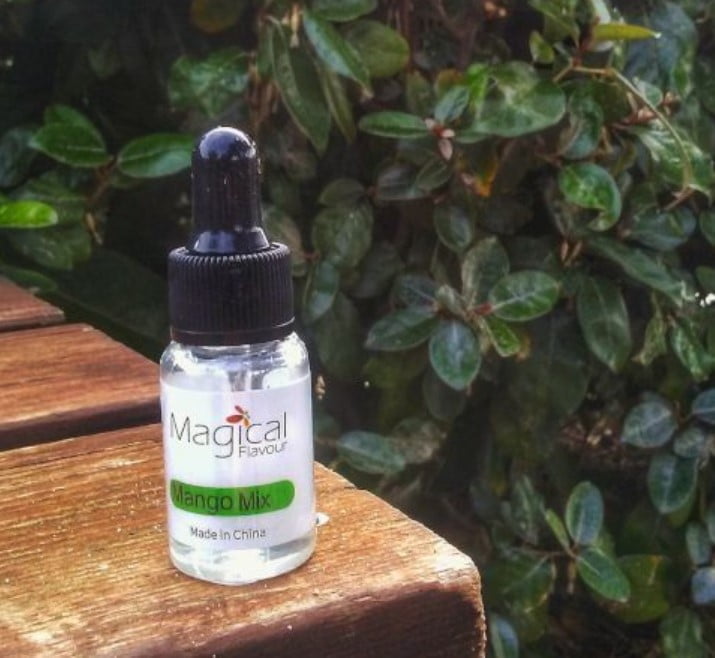 Revealing the brand of e-cigarette e-liquid flavor that Madcow stores choose to use.