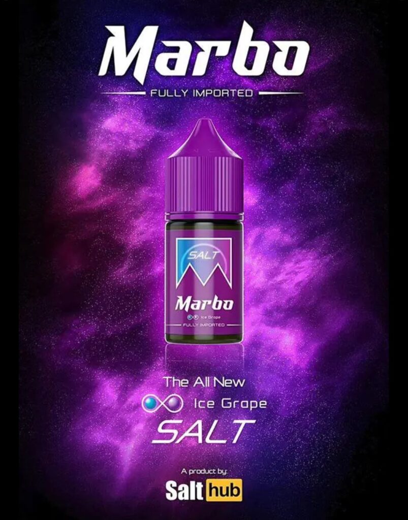 น้ำยาองุ่น Marbo Ice Grape จากค่าย Salthub